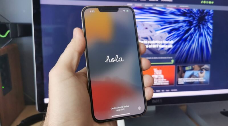 Usando Iphone 13