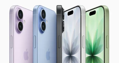 El iPhone 17 viene en cinco colores. Rosa, celeste, negro, blanco y verde salvia.