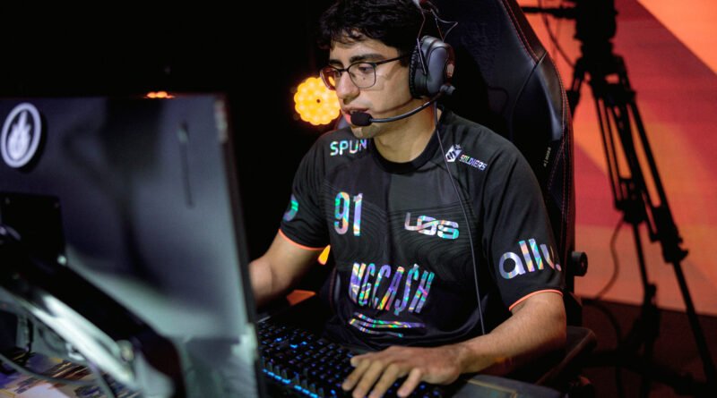 Ackerman jugador profesional argentino durante la CBLOL 2026