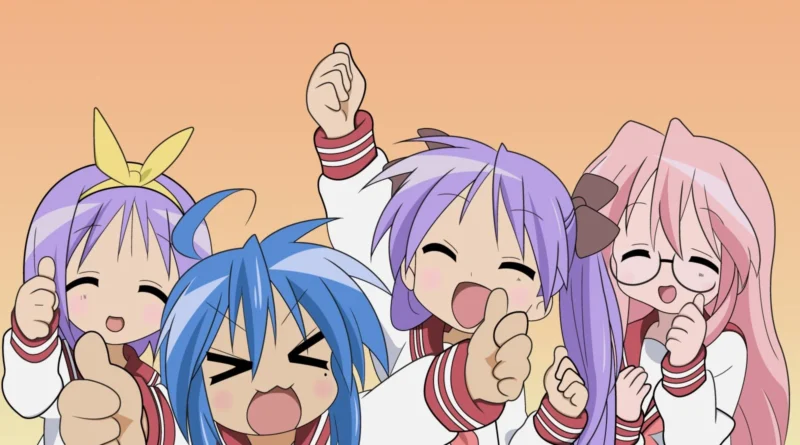 Foto del opening del anime Lucky Star