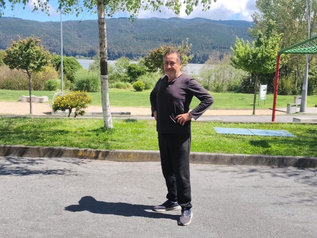 Vecino de Parque Ribera Biobío, después de que la población dejara de ser un basural en Chiguayante